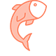 Pisces sign glyph symbol